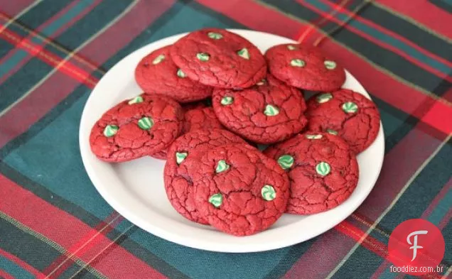 Biscoitos De Veludo Vermelho