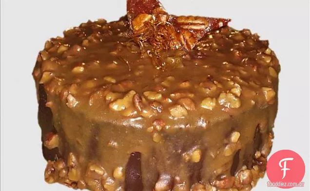 New Orleans Double - Chocolate Praline-fudge Cake
