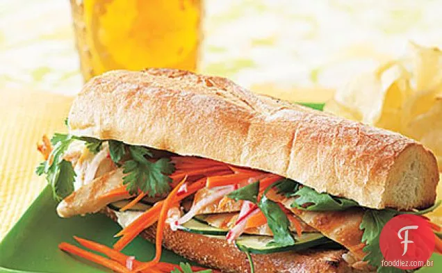 Sanduíches De Frango Vietnamitas