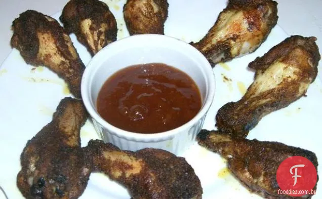 Asas De Morcego Temperadas (Asas De Frango)