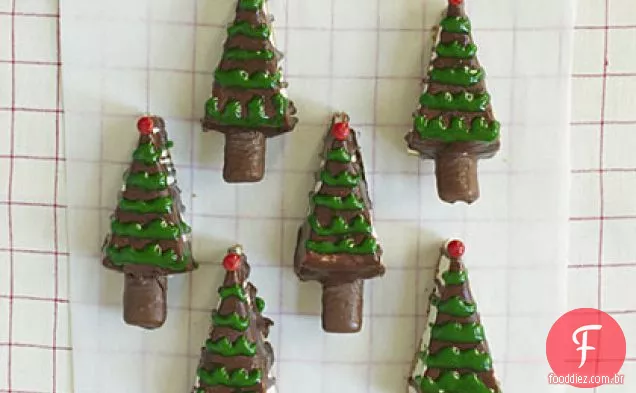 Cheesecake Árvores De Natal