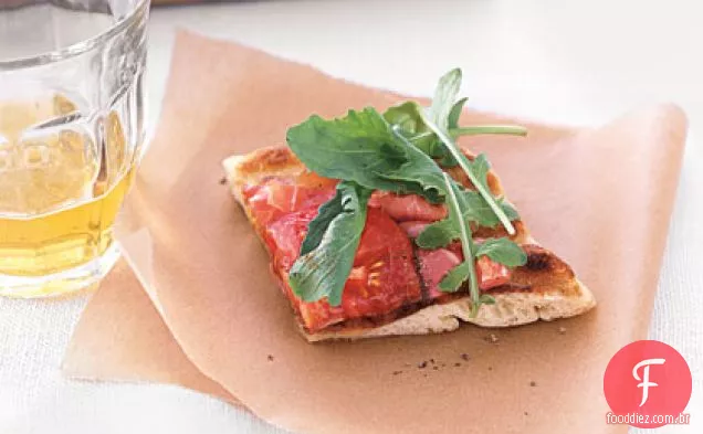 Pizza BLT grelhada