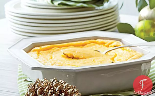 Soufflé De Grãos De Queijo