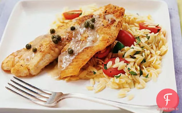 Tilápia Piccata