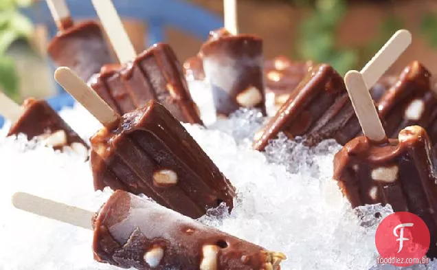 Rocky Road Fudge Pops