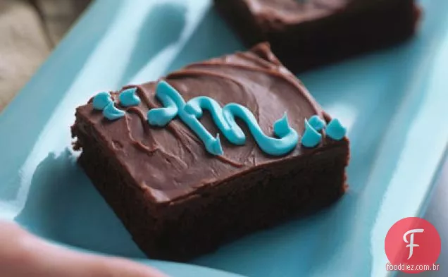 Monogrammed Jumbo Brownies
