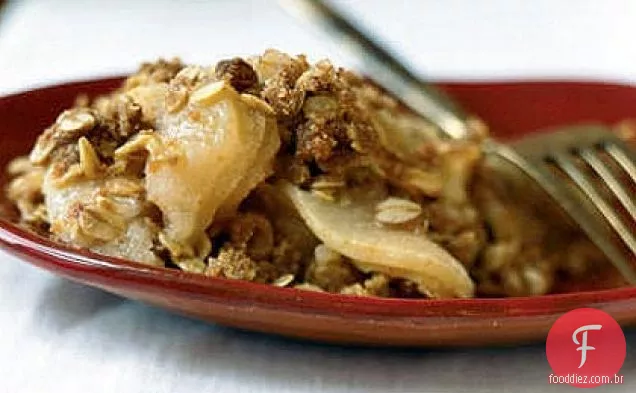 Crumble De Maçã Amanteigada