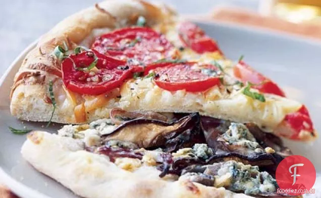 Shiitake Mushroom e Gorgonzola Pizza