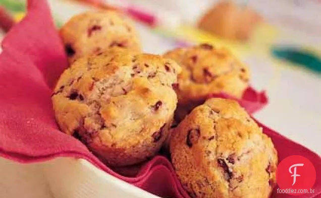 Muffins Frescos De Cranberry