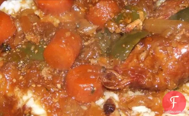 Frango com Panela De Barro agridoce
