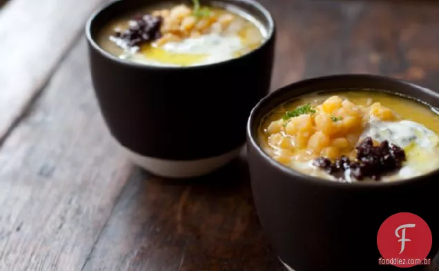 Receita De Sopa De Ervilha Dividida Amarela