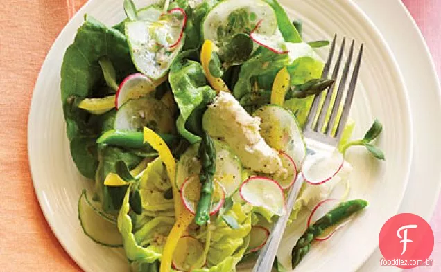 Salada De Brotos De Girassol