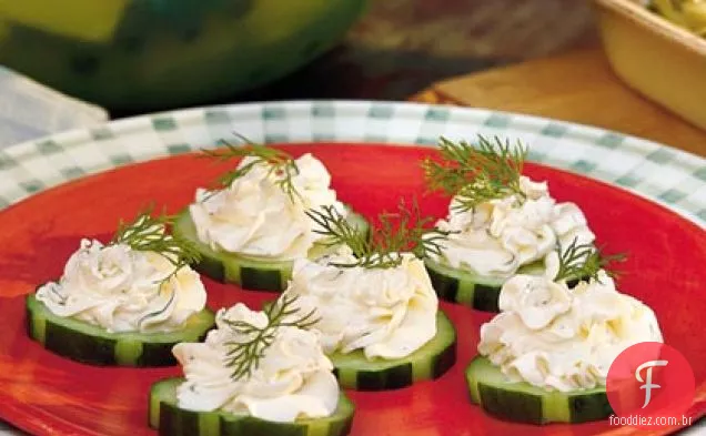 Rodadas De Pepino E Endro