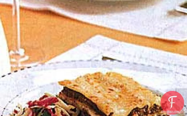 Lasanha De Cogumelo Selvagem