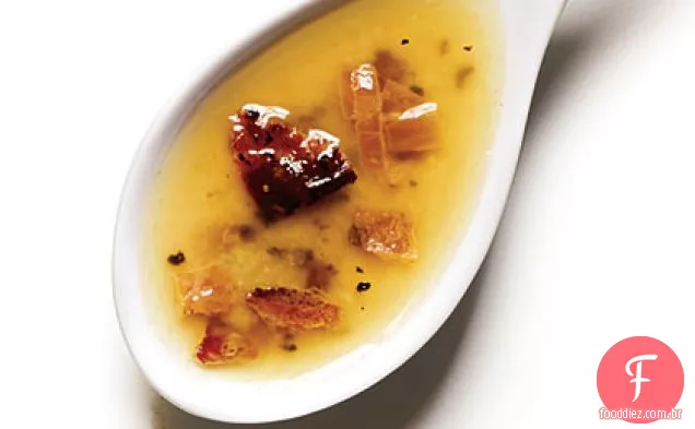 Vinagrete De Bacon Quente