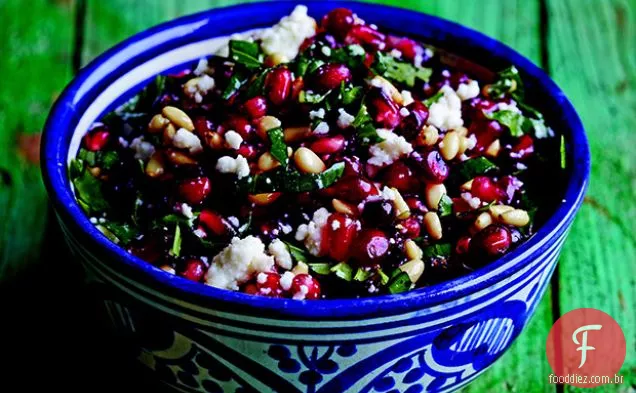 Romã e Queso fresco Salsa