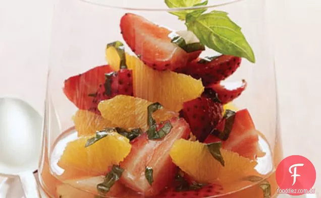 Salada Morango-Laranja