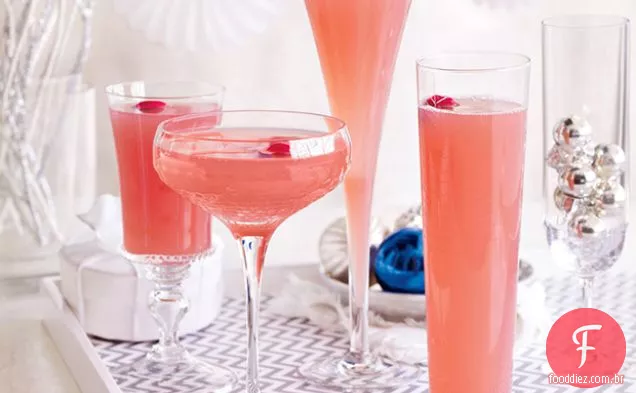 Pear Cranberry Sparklers