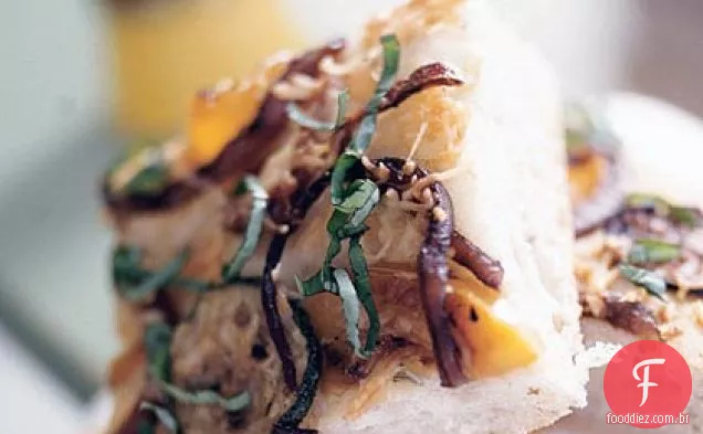 Focaccia Vegetal Grelhado