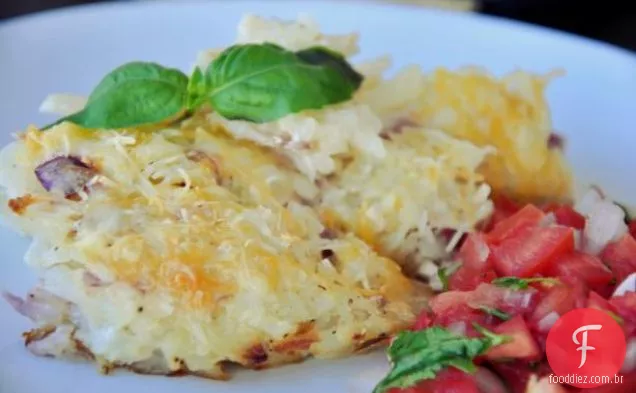 Caçarola Hashbrowns do Cracker Barrel - imitador