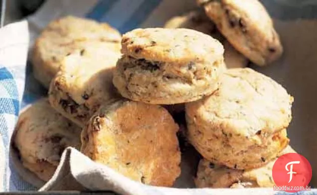 Biscoitos De Sêmola De Tomate Secos Ao Sol