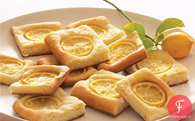 Pão Achatado De Limão