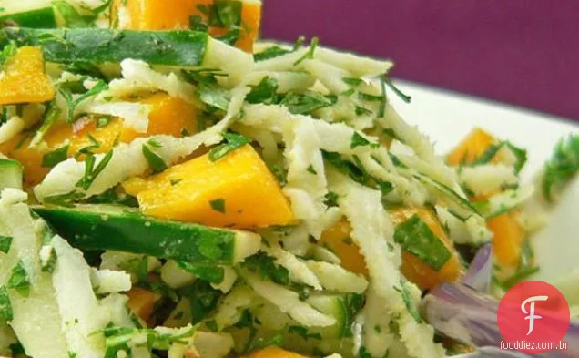 Salada De Coco, Pepino E Manga
