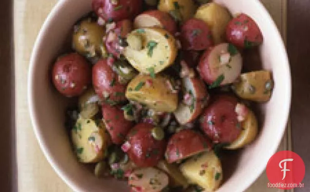 Salada De Batata Com Cornichons E Alcaparras