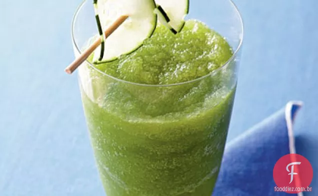 Pepino, maçã e hortelã mais frio