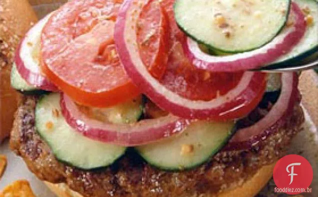 Hambúrgueres Com Sabor De Pepino