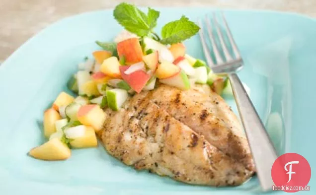 Salsa De Pêssego E Pepino
