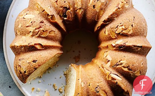 Bolo De Libra De Açúcar Em Pó