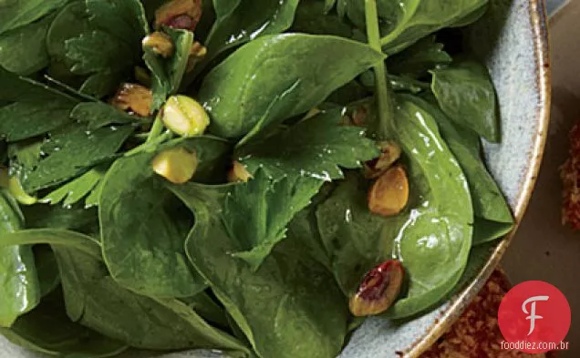 Salsa Rápida-Salada De Espinafre