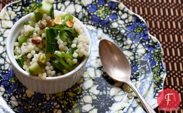 Salada Verde De Cuscuz Israelense