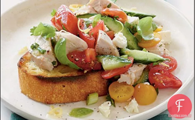 Tomate-Salada De Frango
