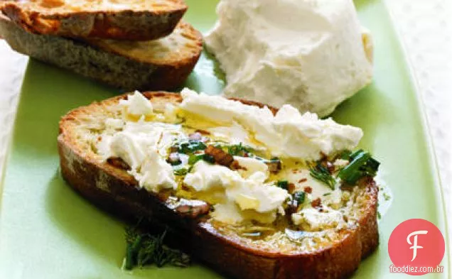 Queijo De Cabra Bruschetta