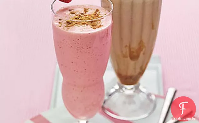 Morango - Cheesecake Milk Shakes