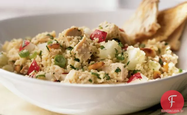Salada de frango e cuscuz
