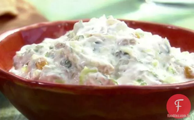 Salada Indiana de pepino e iogurte: Pepino Raita