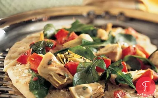 Pizza De Salada Grelhada