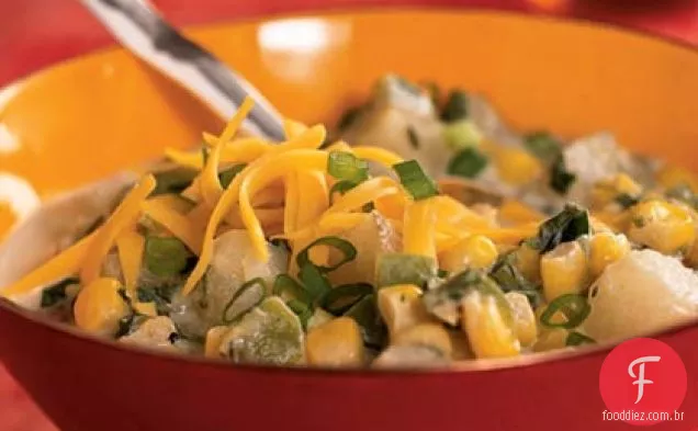 Sopa de milho e batata
