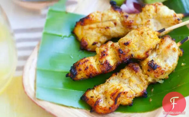 Receita De Satay De Frango
