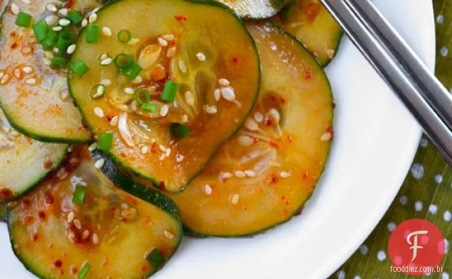 Salada De Pepino Coreano Picante