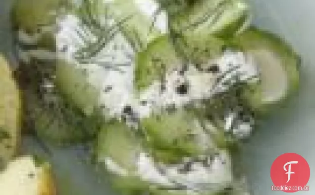 Salada De Pepino Com Endro