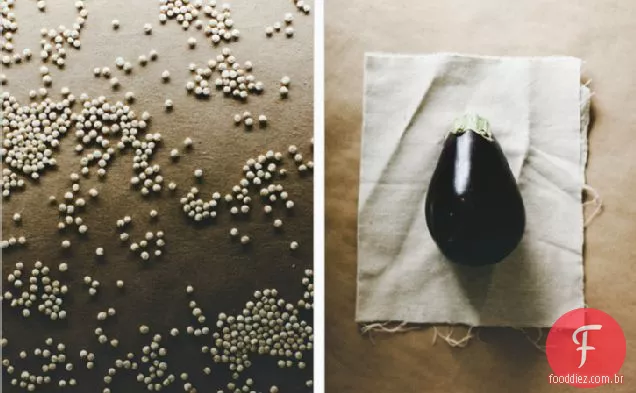 Berinjela Grelhada Com Quinoa Herbada