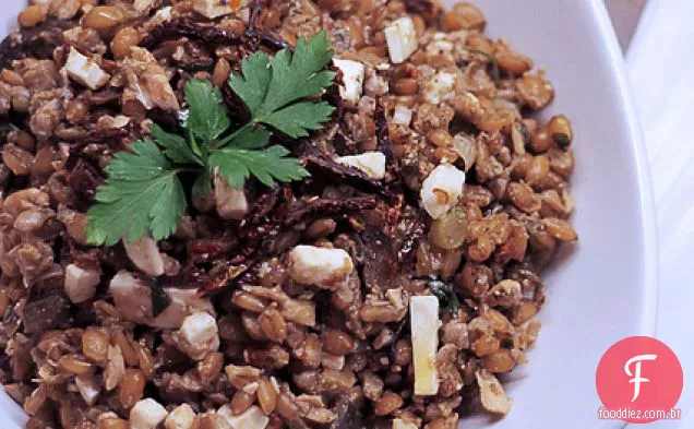 Espelta, Feta E Beringelas