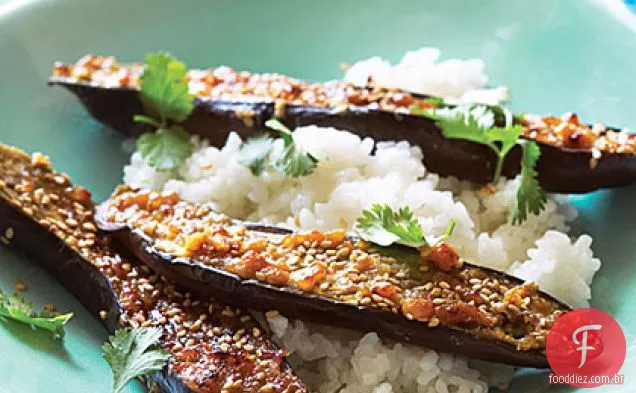 Berinjela Miso-Vitrificada (Nasu Miso)