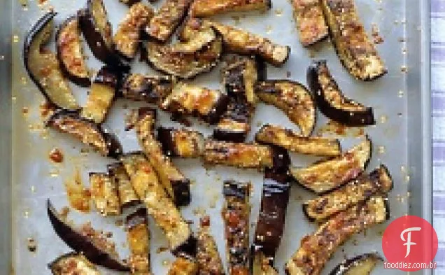 Berinjela De Gergelim Picante