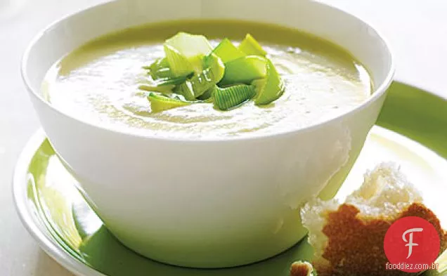 Sopa De Alho-Poró De Batata