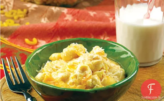 Macarrão e queijo Extra-Cheesy